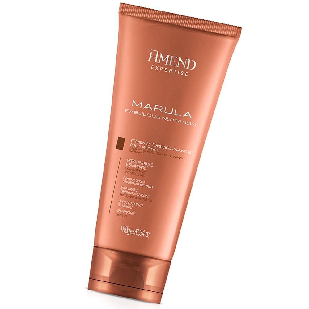 Creme De Pentear Disciplinante Marula Amend Expertise 180g