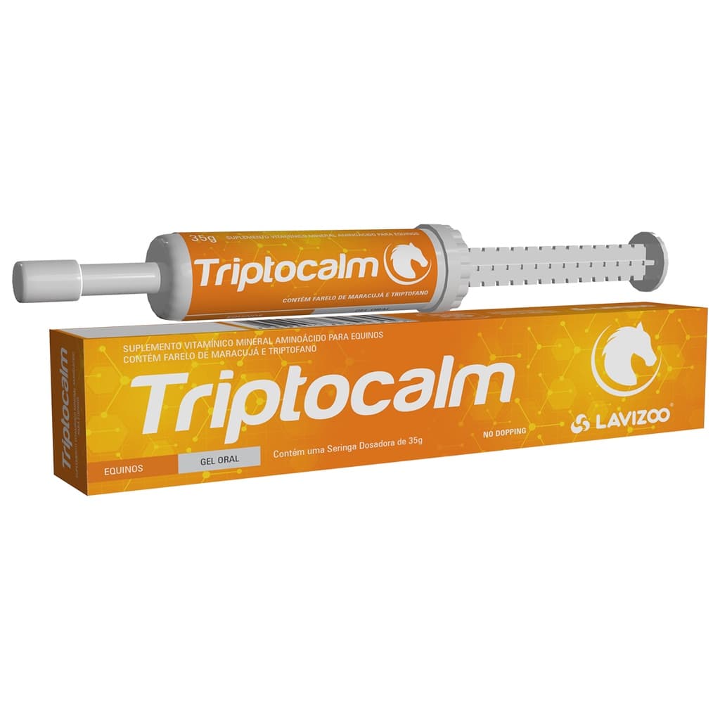 Calmante Para Equinos Suplemento Gel Triptocalm Lavizoo 35g