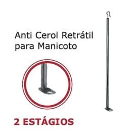 Antena Corta Pipa Retratil Anti Cerol Manicoto