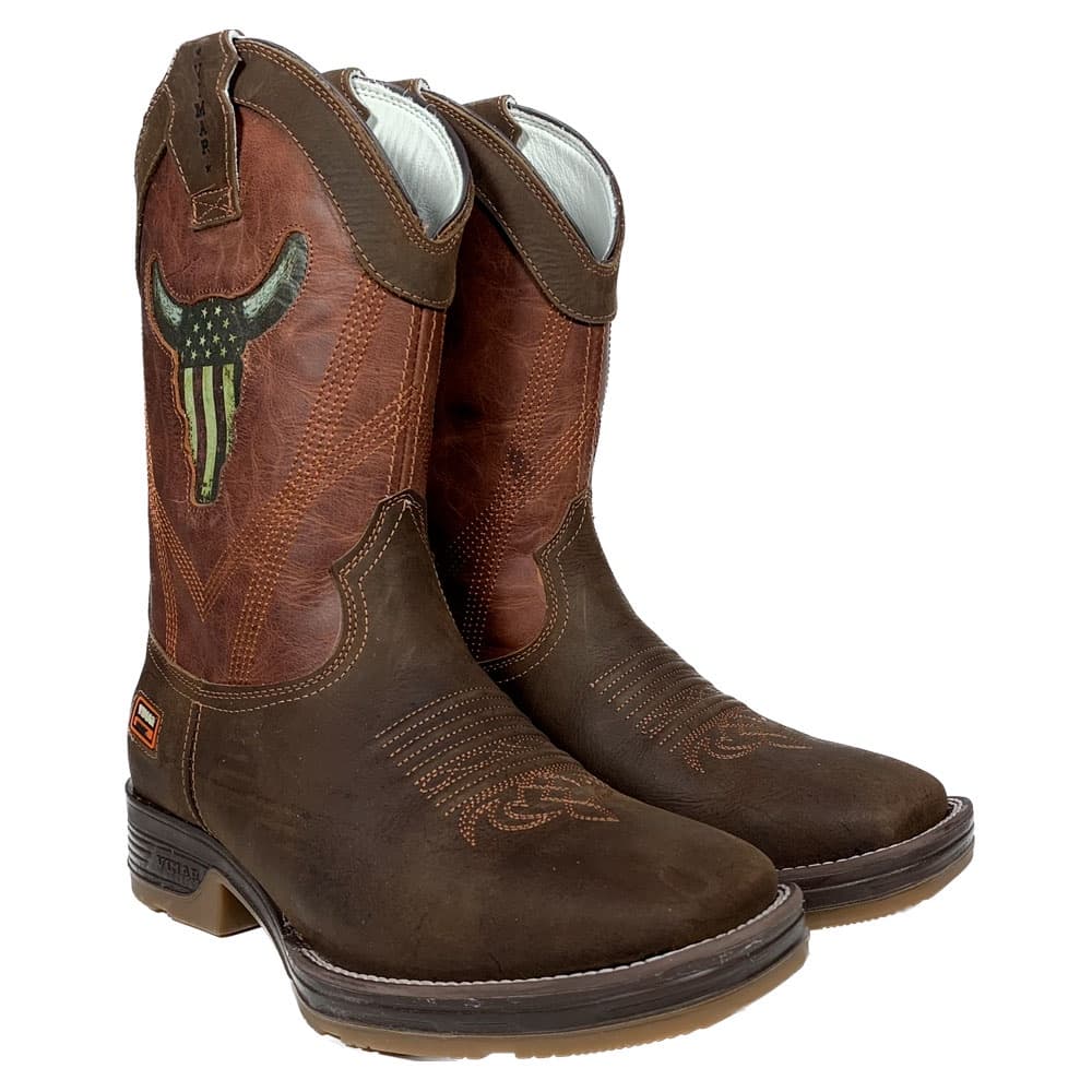 Bota Masculina Solado Jump Bico Quadrado Vimar