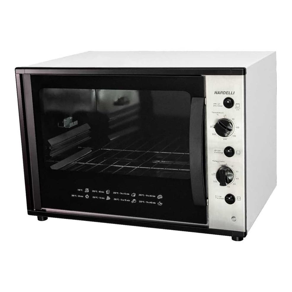Forno Eletrico Bancada Nardelli 60l C/espeto Giratorio 220v