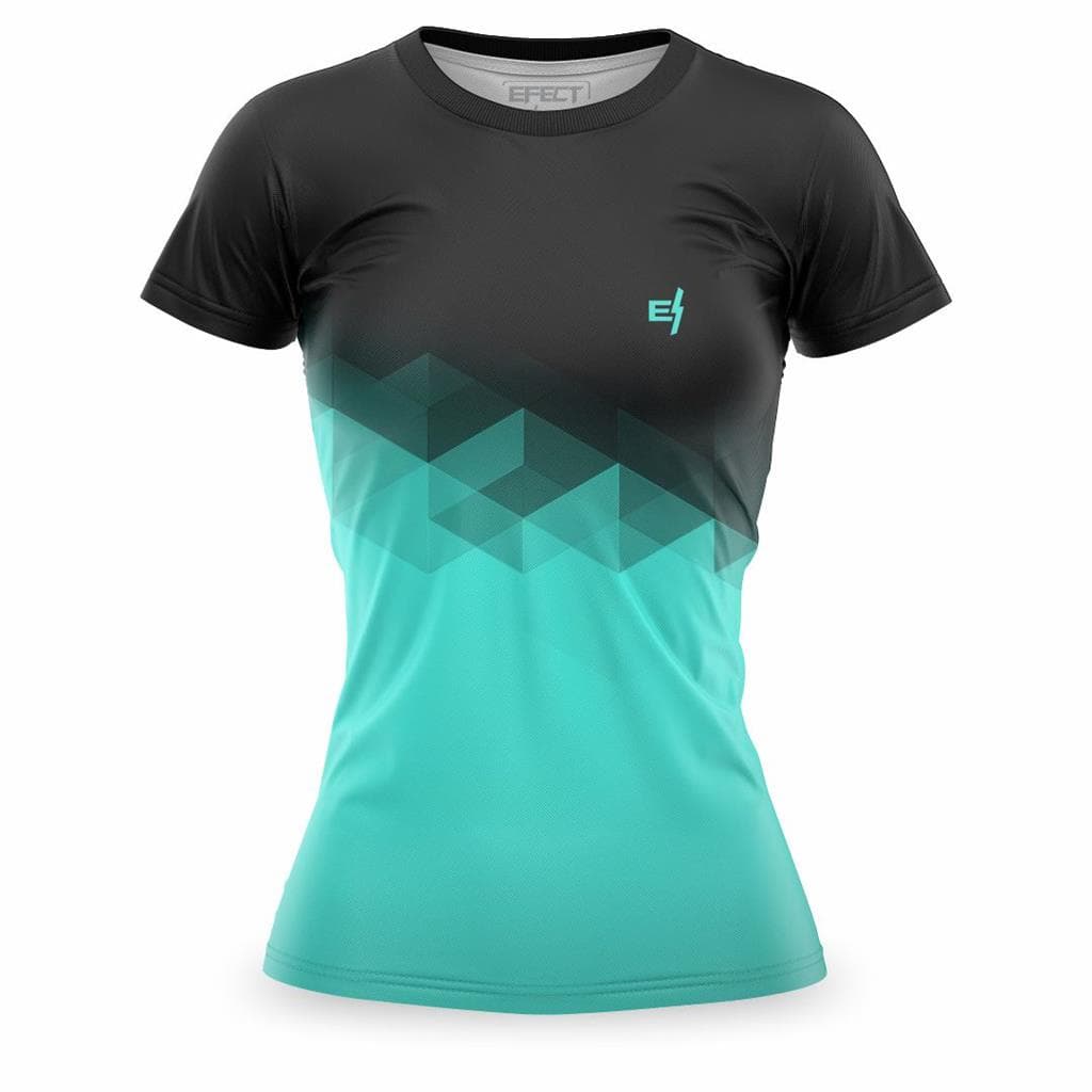 Blusa Feminina Academia Estampada Fitness Caminhada Treino Corrida Camisa Manga Curta Dry Fit