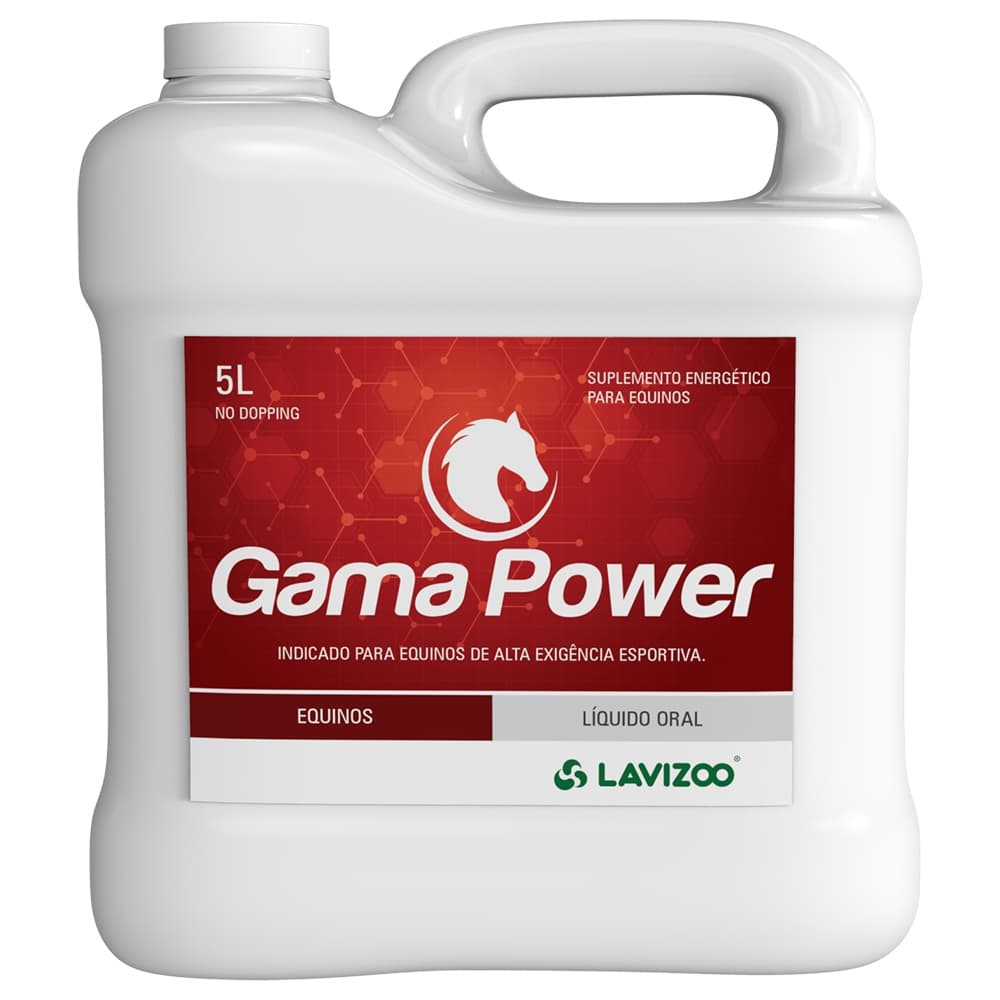 Gama Power Lavizoo 5L Suplemento Energético para Equinos