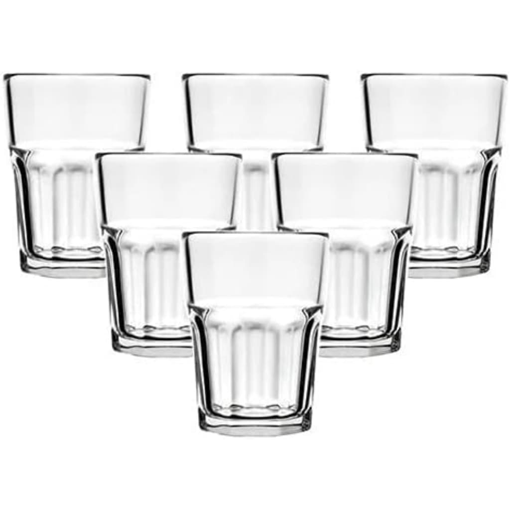 Jogo de Copos Bristol 200ml Copo Vidro Agua 6 Unidades Kit