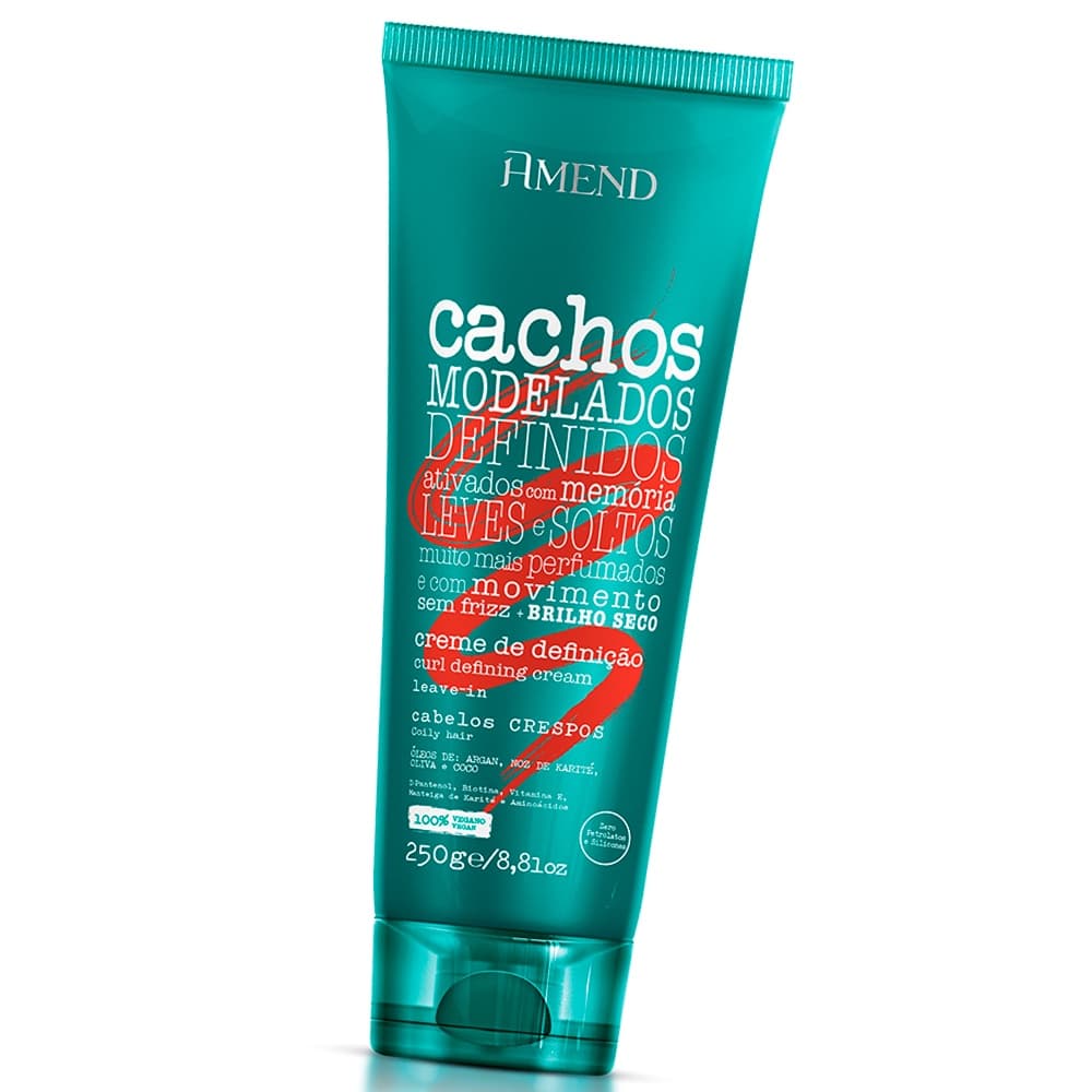 Leave-in Cachos Para Cabelos Crespos Amend 250g