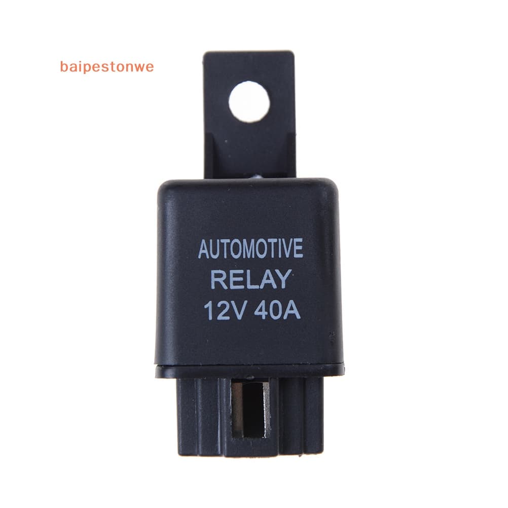[baipestonwe] 12V 40A Relé Automotivo Automóvel 4 Pinos SPST De Alarme Com Tomada De
