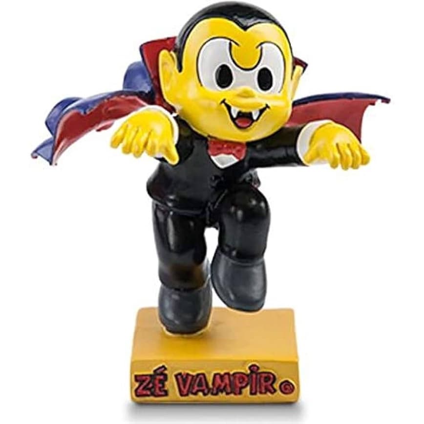 Miniatura Oficial Turma da Mônica + Fascículo n7 Zé Vampir