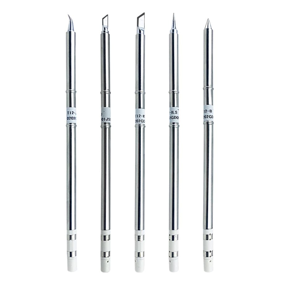 T12 Série K Pontas De Ferro De Solda T12 KL KF KR KU Ponta Para Hakko FX951 STC E OLED Elétrico