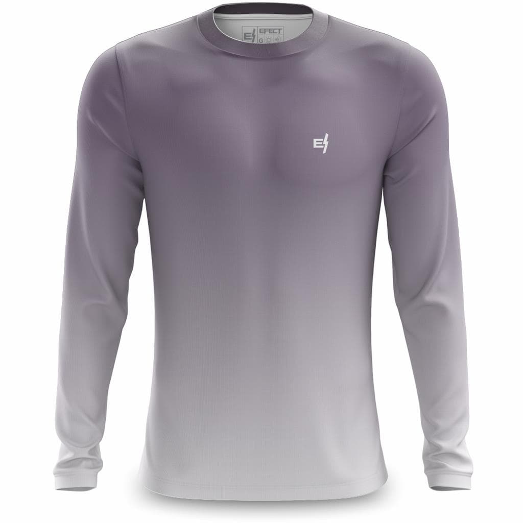 Camisa Masculina Manga Longa Camiseta Fitness Protecao UV Frescor e Seguranca