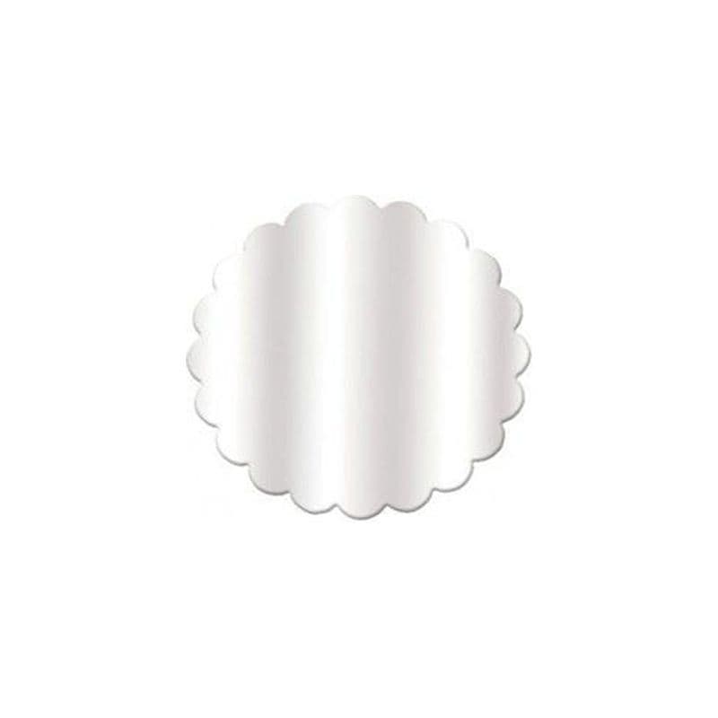 Fundo Rendado para Doces 7cm Incolor - 100 unidades - Cromus -  Rizzo Confeitaria