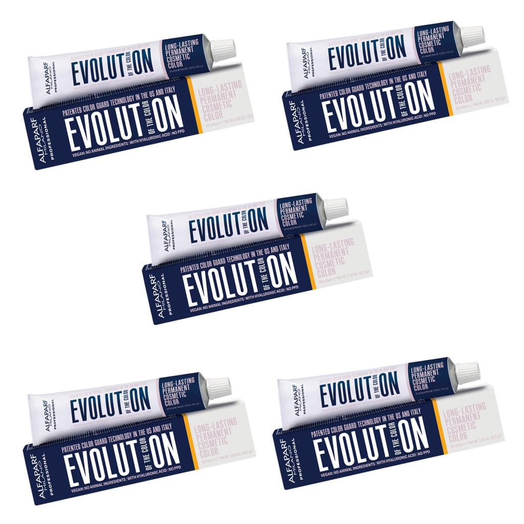 Kit 5 Colorações Profissional Evolution Alfaparf  60g - Todas As Cores - Escolha pelo Chat