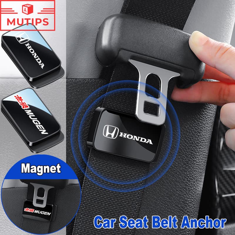 Honda Suporte De Cinto De Segurança Do Carro Rolha Magnética Fivela Estabilizador Anti-Risco Para Mugen HR-V Ajuste Civi