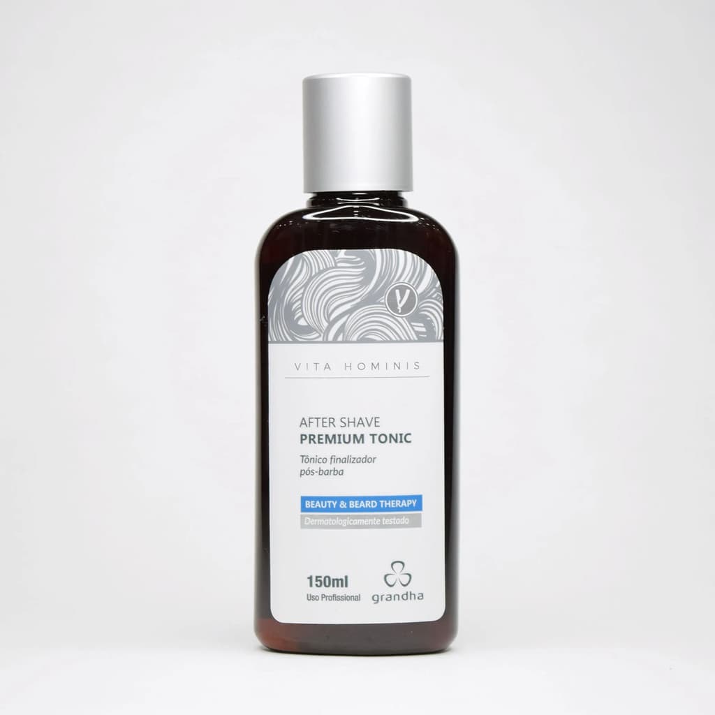 Pós-Barba Vita Hominis After Shave Premium Tonic 150ml - Tônico Finalizador - Grandha