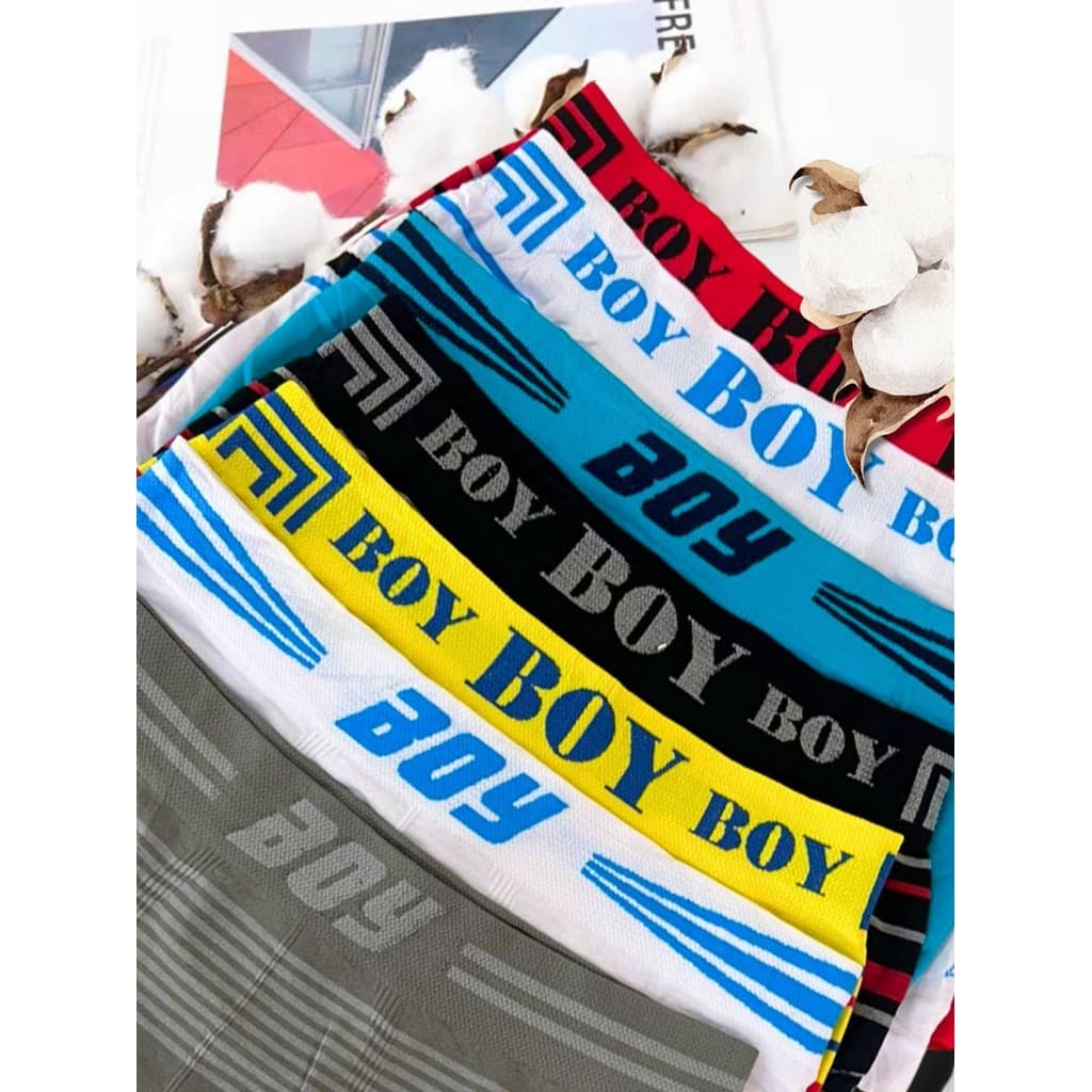 Kit 5 Cuecas Boxer Infantil Masculino Sem Costura Promoção Exclusiva Premium