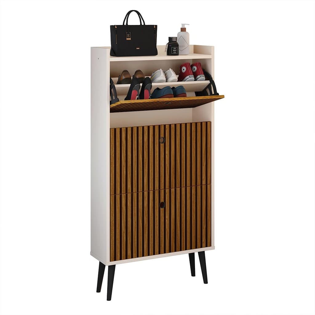 Sapateira Vertical 3 Gavetas Organizadora Calçados Retrô