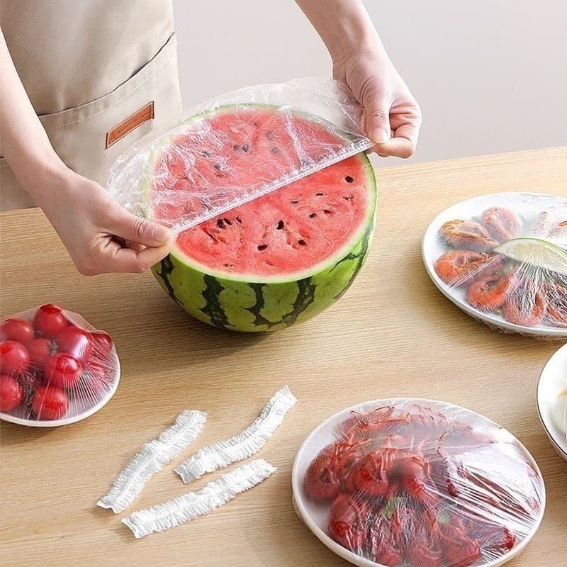Conjunto 160 Saco Transparente Descartáveis Para Armazenamento De Alimentos