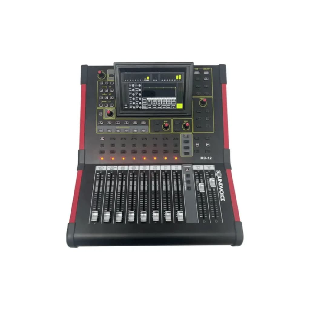 Console Mesa de Som Digital SoundVoice Aurea MD-12 Bivolt