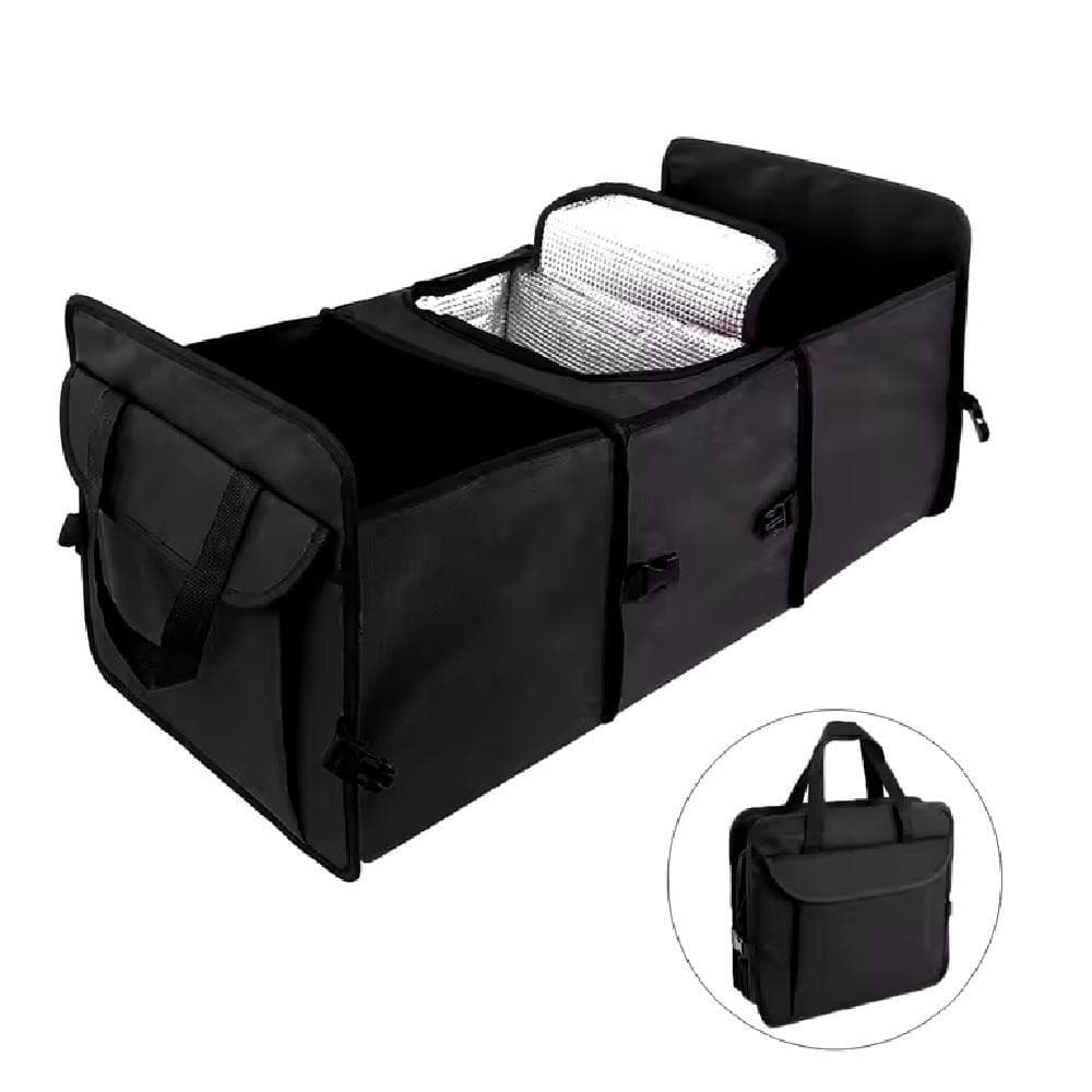 Organizador Porta-Malas 3 Divisórias Térmica Viagem Compras