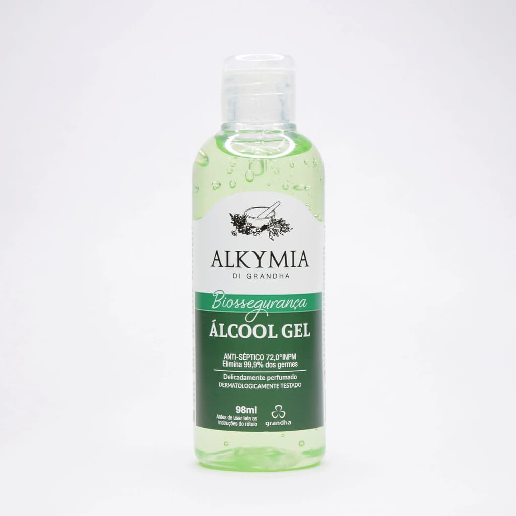 Álcool Gel Antisséptico 98ml - Grandha