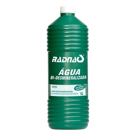 Água Bi-desmineralizada Radnaq 1l