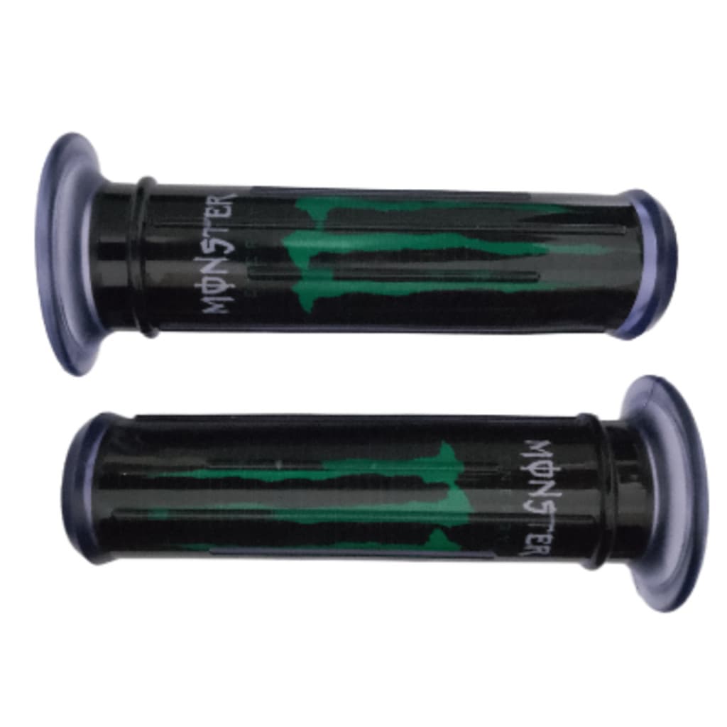 Manopla Punho Luva Para Moto Esportiva Custom Monters Gráfica em Gel Macia.