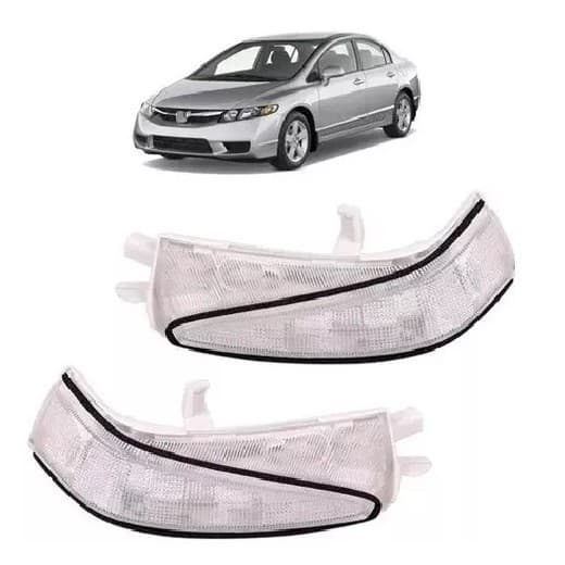 Par Pisca Seta Retrovisor Honda Civic 2007/08/09/10/11