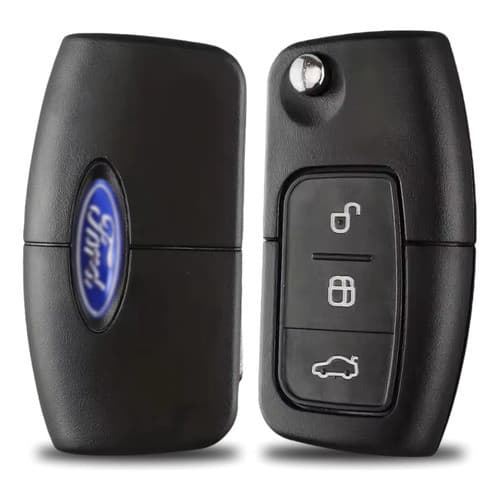 Chave Carcaça Canivete Ford New Fiesta 2013 2014 2015 2016