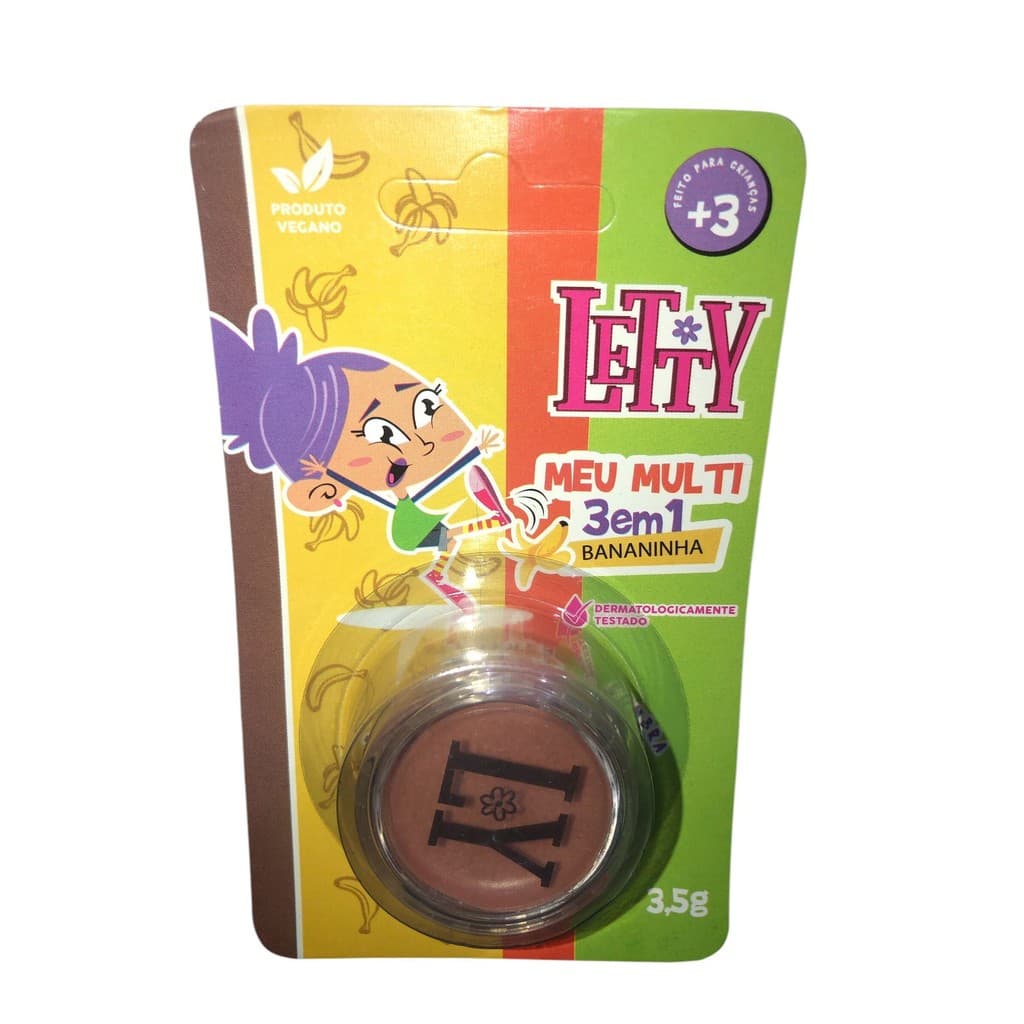 SOMBRA INFANTIL MULTI 3 EM 1 LETTY VEGANO 1 UNIDADE