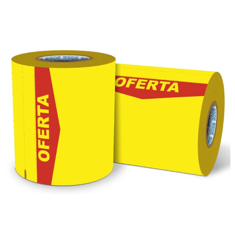 Cartaz Cartazete Oferta Promoção Gondola 15x10cm Rolo C/ 200