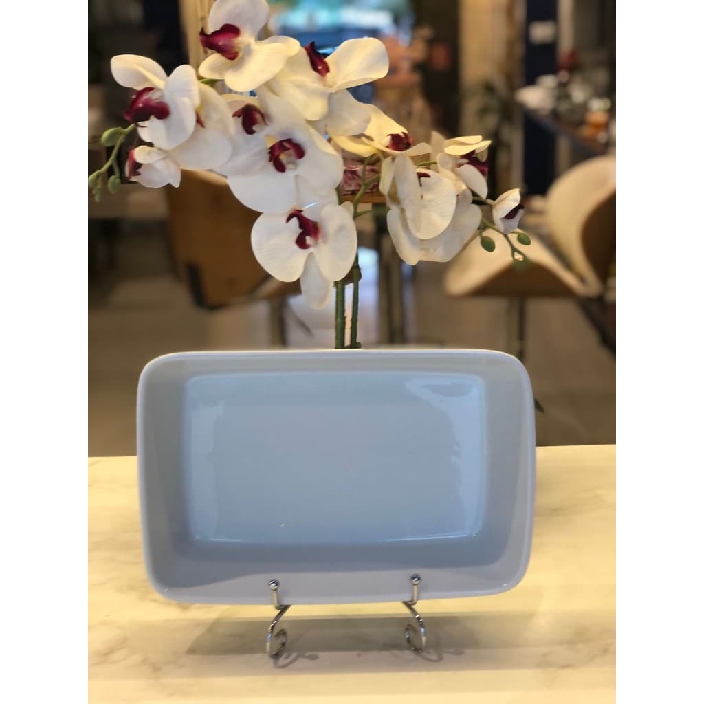 Travessa Retangular Legitima Porcelana