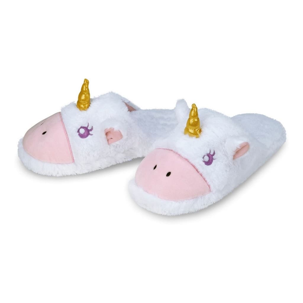 Pantufa Chinelo Unicórnio Antiderrapante Importway