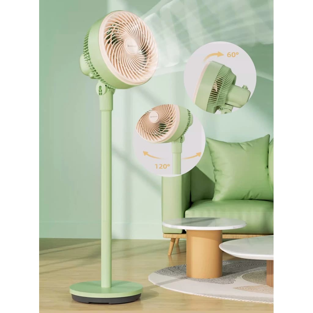 Ventilador Portátil Altura Regulável com 5 Hélices 110/220 3 Velocidades