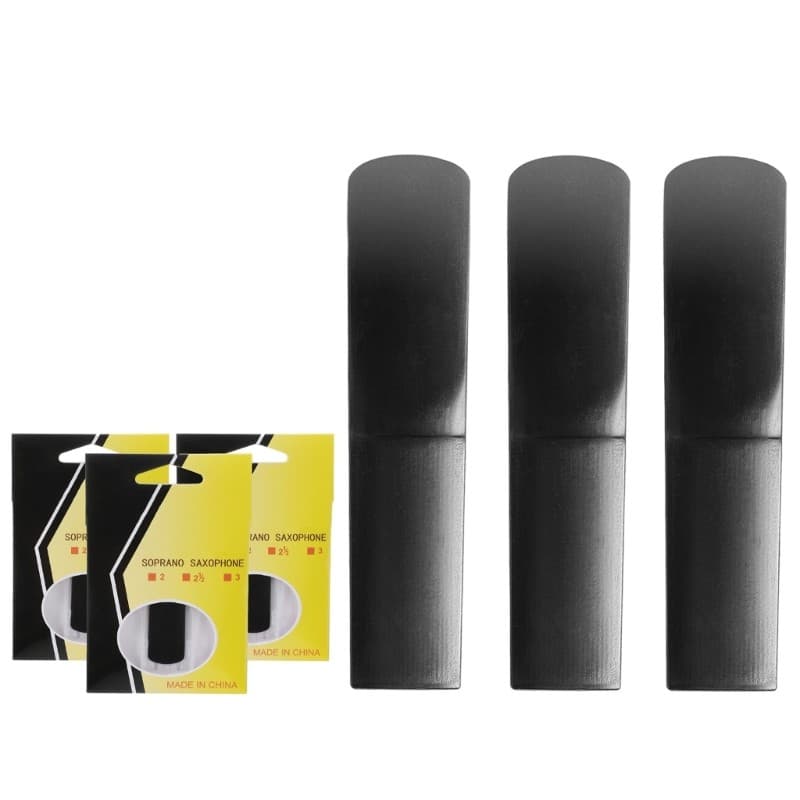 Li * 3 Unidades Força 1 5 2 0 2 5 Resina Soprano Saxofone Palheta Acessórios Para