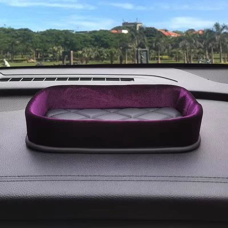 Caixa de armazenamento de carro Console central Multi-Purpose Item bolso de armazenamento Universal Interior suprimentos
