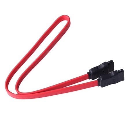 Kit c/ 10 Cabo de Dados SATA III Vermelho Comtac 9088