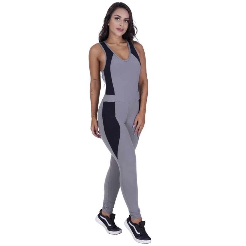 MACACÃO FITNESS FEMININO EMPINA BUMBUM BOJO DETALHE COSTAS SUPLEX ORBIS