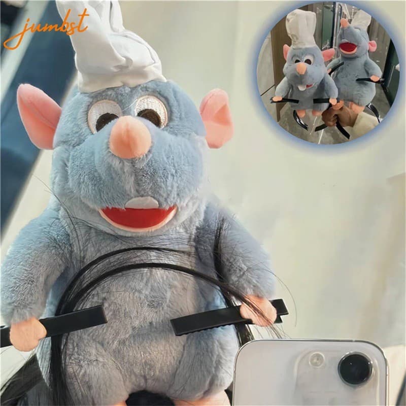 Ratatouille Hairband Boneca De Pelúcia Bandana Francês Aba Larga Hairpin Foto Cabeleireiro Criatividade Menina