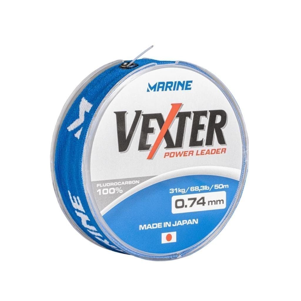 Linha Vexter Fluorcarbon Power Leader 30Lbs 0,47mm - 50Mts