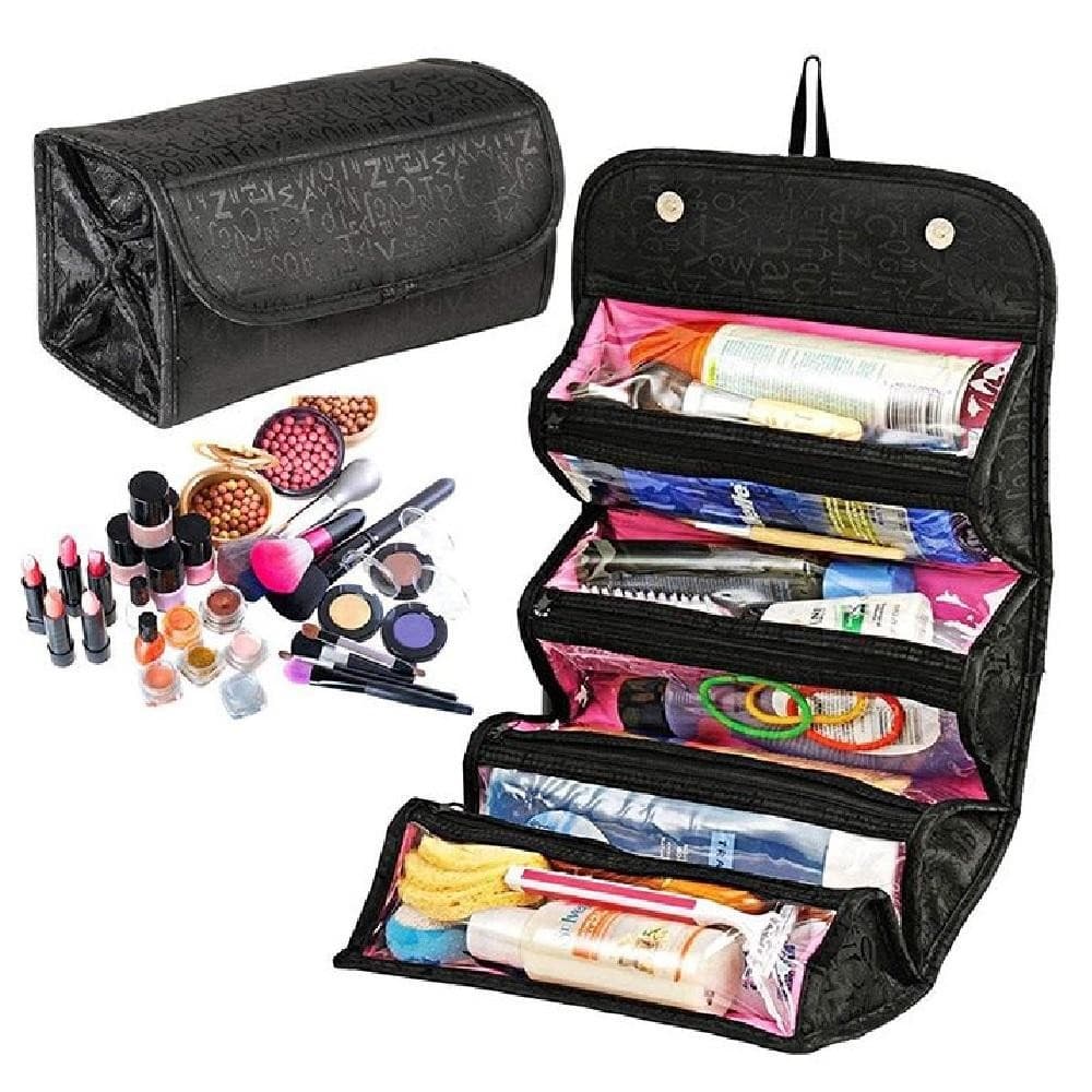 NECESSAIRE DE VIAGEM MALETA FRASQUEIRA BOLSA ORGANIZADOR DE COSMETICOS MAQUIAGEM PORTATIL