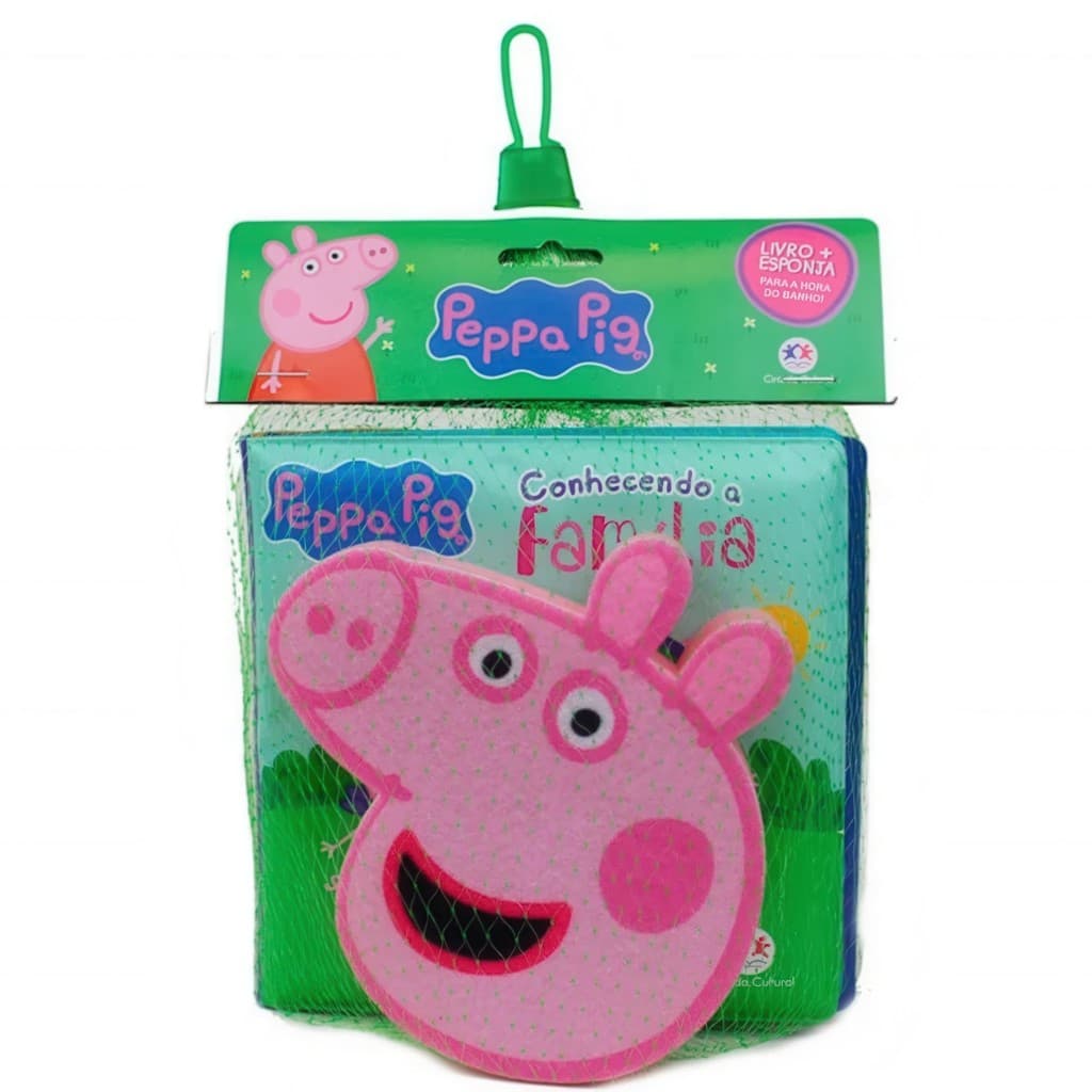 Livro de Banho Peppa Pig - Minha esponjinha | Isabel Delalamo | Ciranda  Cultural