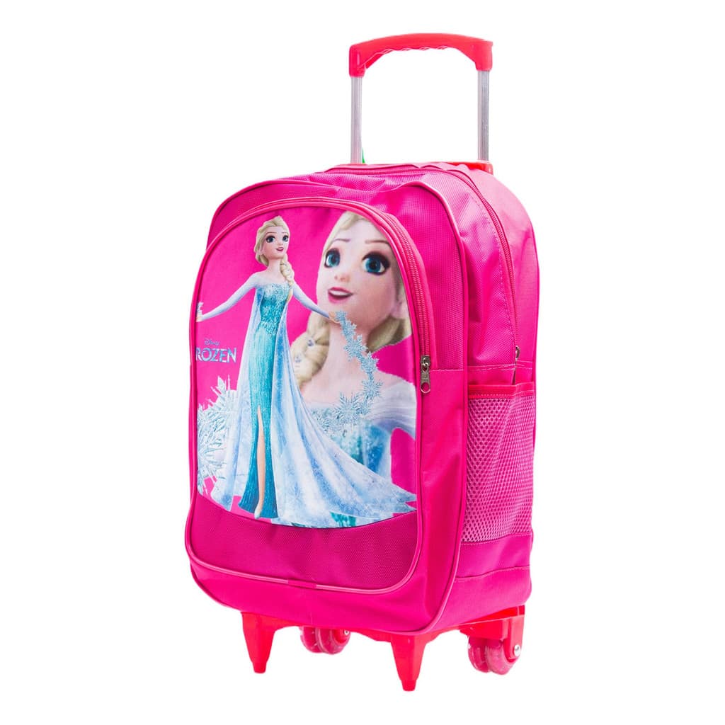 Mochila Frozen Escolar Infantil Com Rodinhas 60g