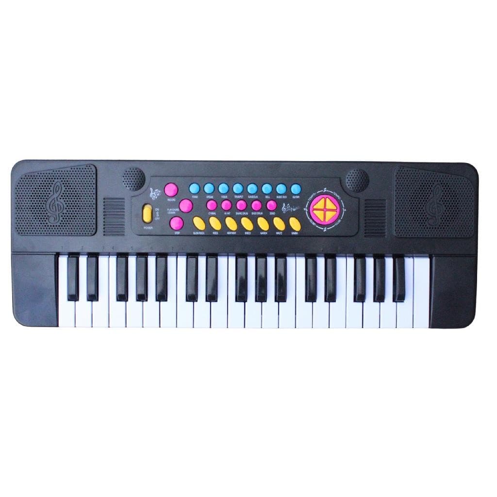 Piano Infantil Teclado Com Microfone Musical Educativo 47Cm