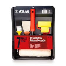 Kit Bandeja Para Pintura Atlas 7 Peças 1016