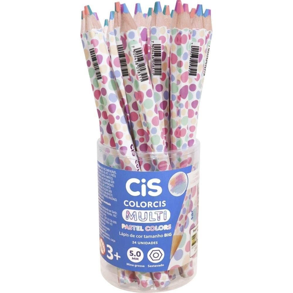 Lapis de COR Jumbo CIS Multicolor GRAF 4COR Paste POTE-24