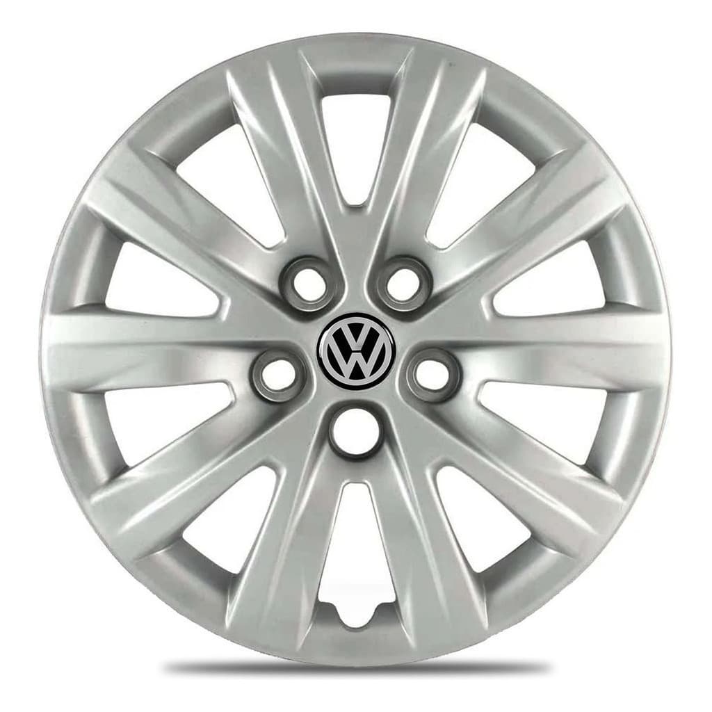 Calota Fox Polo Aro 15 2012 2013 2014 2015 Emblema Resinado