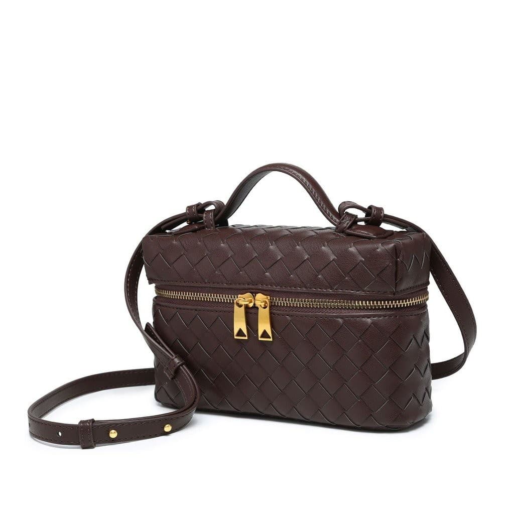 ((Ac) Bolsa de lancheira LP19 tecida à mão Bolsa de caixa de comércio exterior transfronteiriça B Home Novo estilo Bolsa