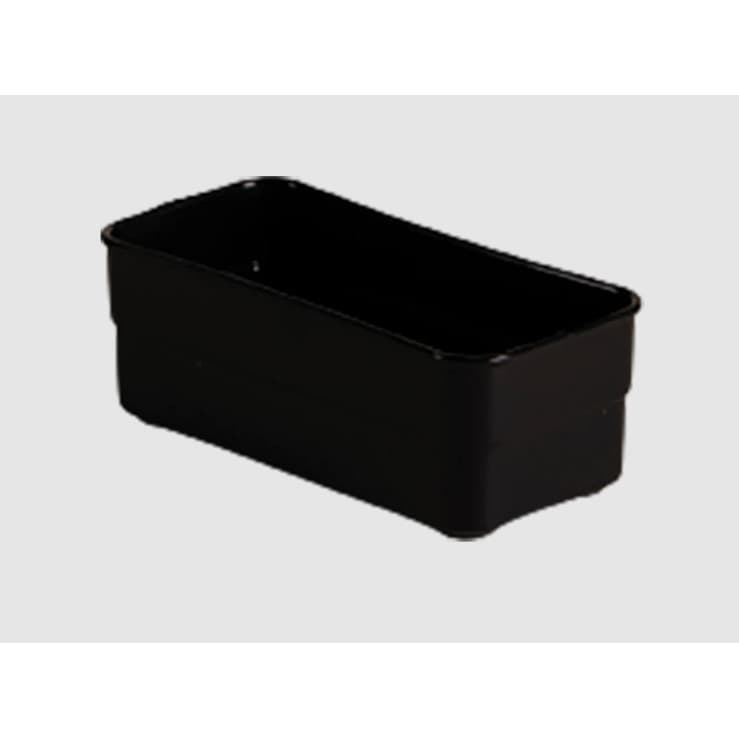 Organizado Modular em Plástico Preto 15x7,5x5,2cm - Paramount