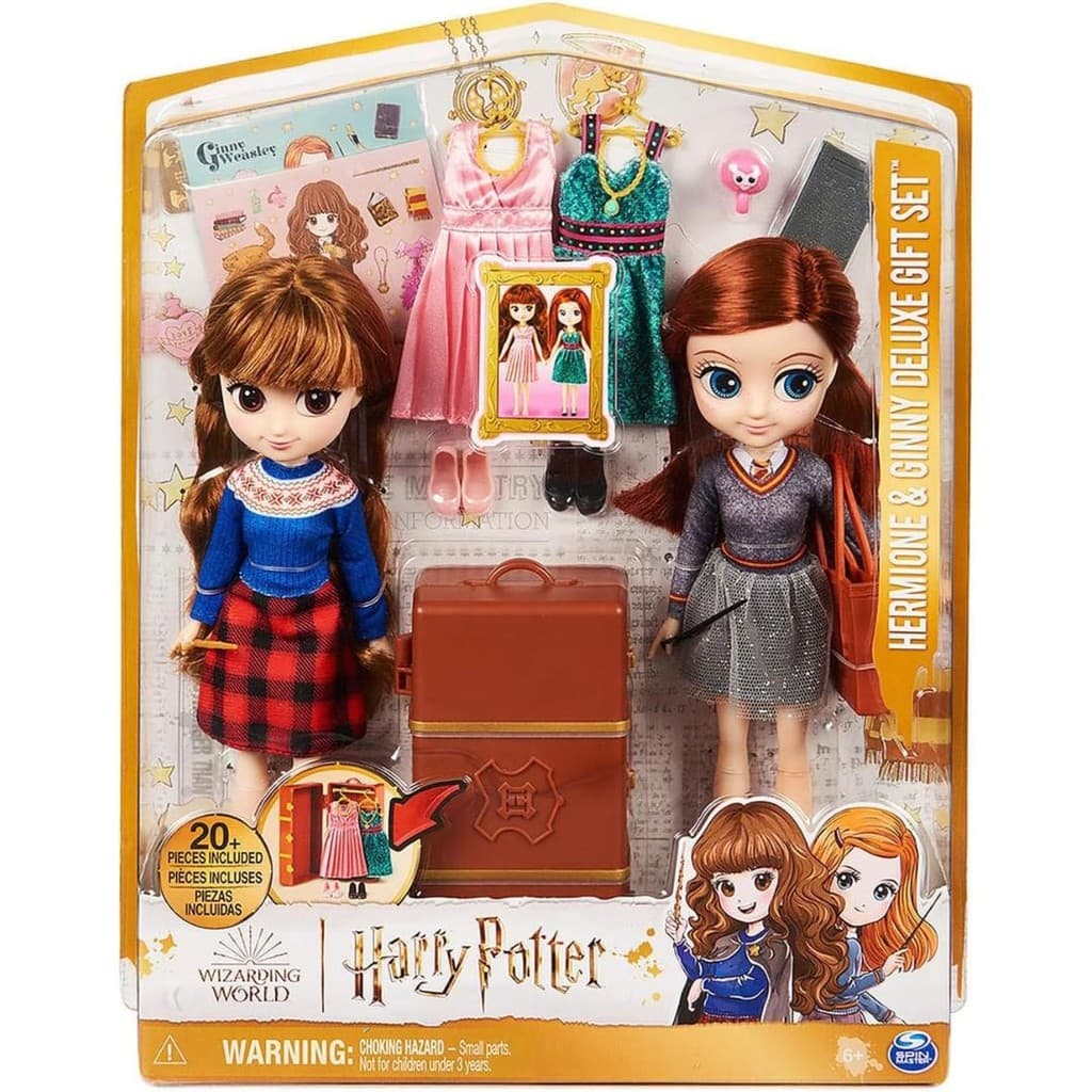 Mega Set Com Hermione E Gina 20Cm - Harry Potter Sunny 3131