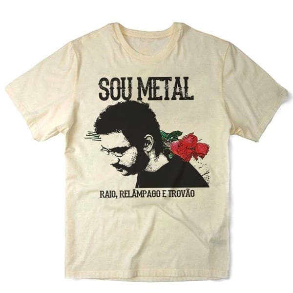 Camiseta Algodão Renato Russo Legião Urbana Bandas de Rock Nacional Banda Nervous