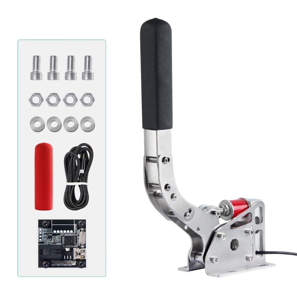 Freio de Mão com Célula de Carga / Load Cell Simsonn para PC Volante PC Cockpit Simulador Gamer